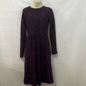 BIGOSCHI FIT & FLARE‎ DRESS SIZE 38